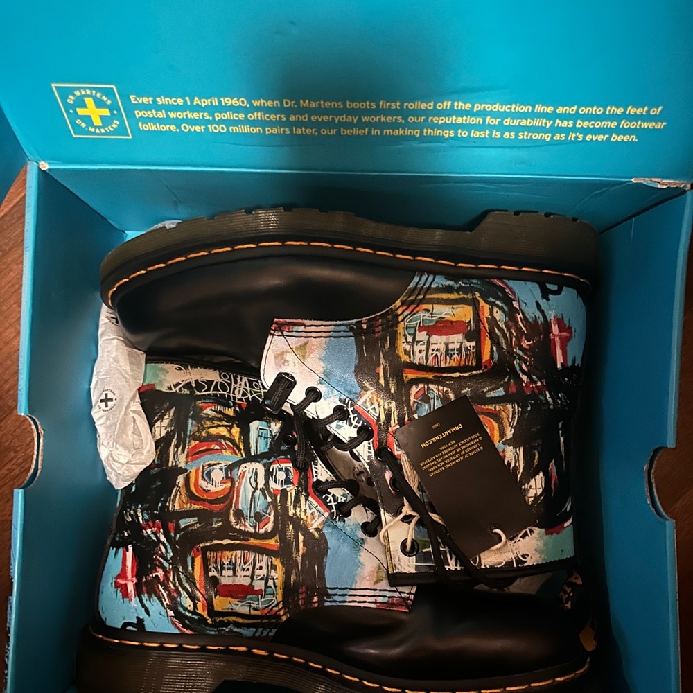 Dr. Martens Women's 1460 LIMITED EDITION Jean-Michel Basquiat